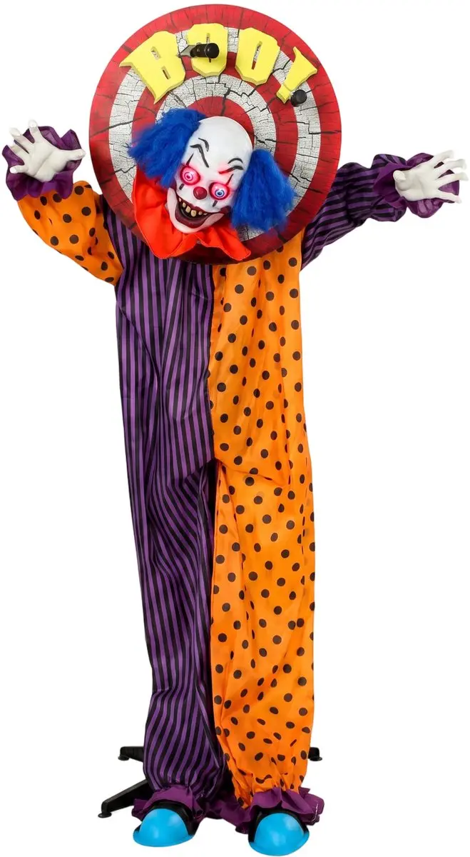 ECTEATOY® Geanimeerde Halloweenclown met Geluid