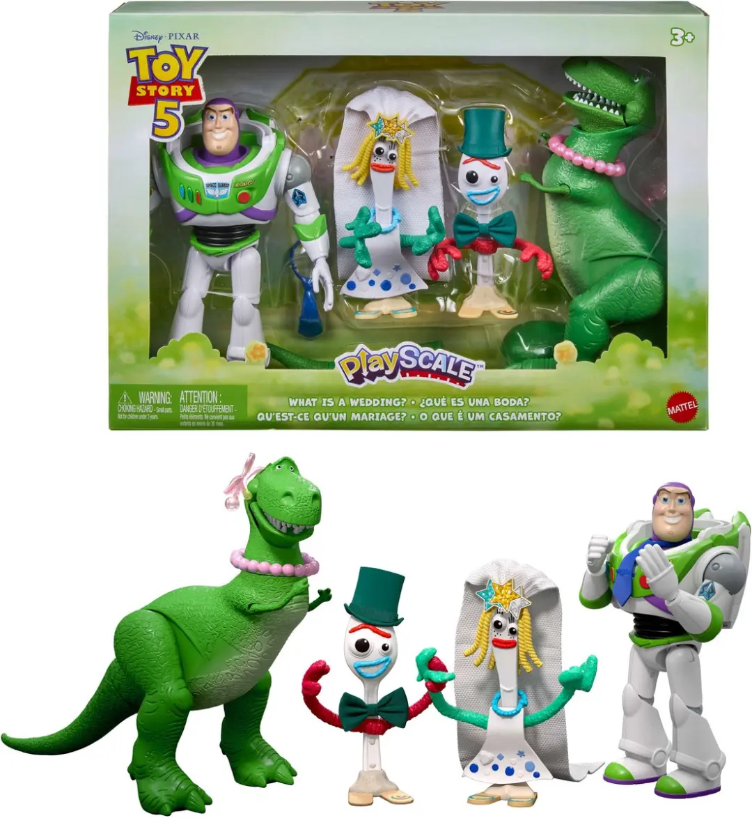 Mattel Disney Pixar Toy Story 5 Playscale What is a Wedding?