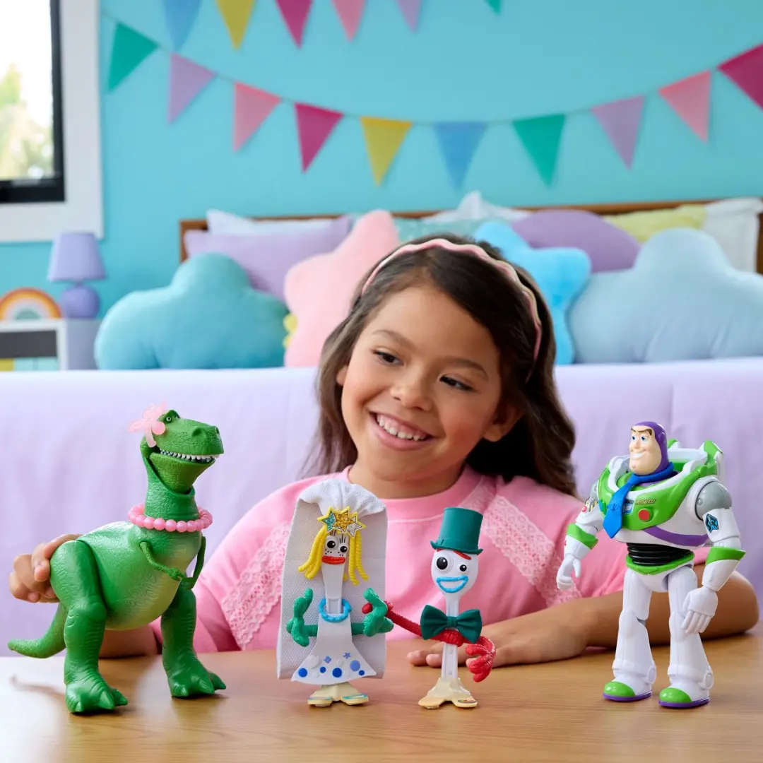 Mattel Disney Pixar Toy Story 5 Playscale What is a Wedding? - Meerkleurig