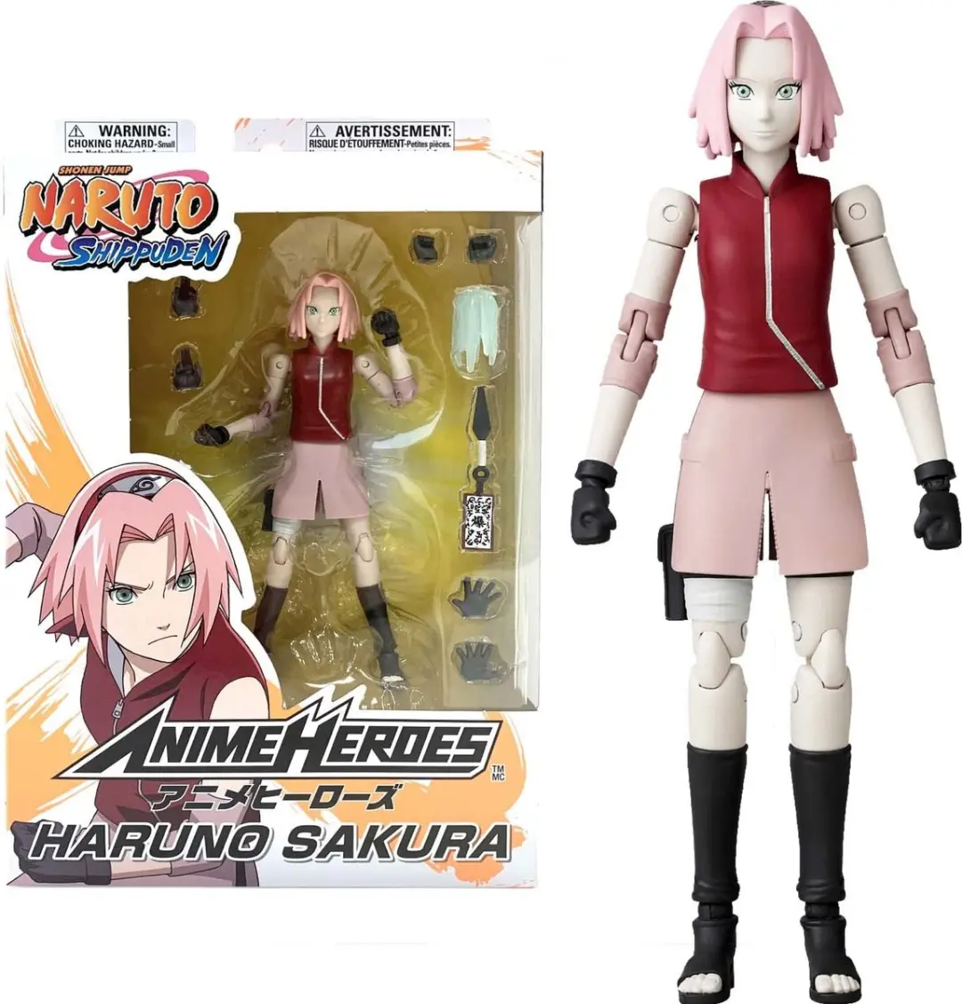Bandai Naruto Shippuden Sakura Haruno Actiefiguur 17cm - 36909