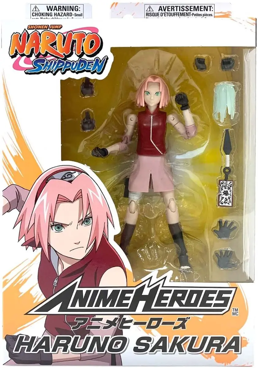 Bandai Naruto Shippuden Sakura Haruno Actiefiguur 17cm - 36909