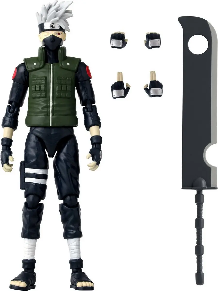 Bandai Naruto Shippuden Kakashi Hatake Actiefiguur 17cm - 36963