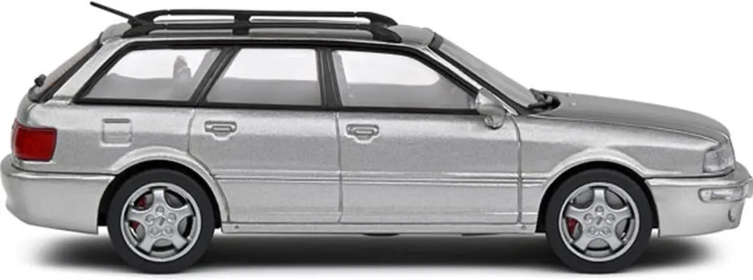 Audi Avant RS2 1995 - 1:43 Solido - Grijs - afbeelding 6 van 6
