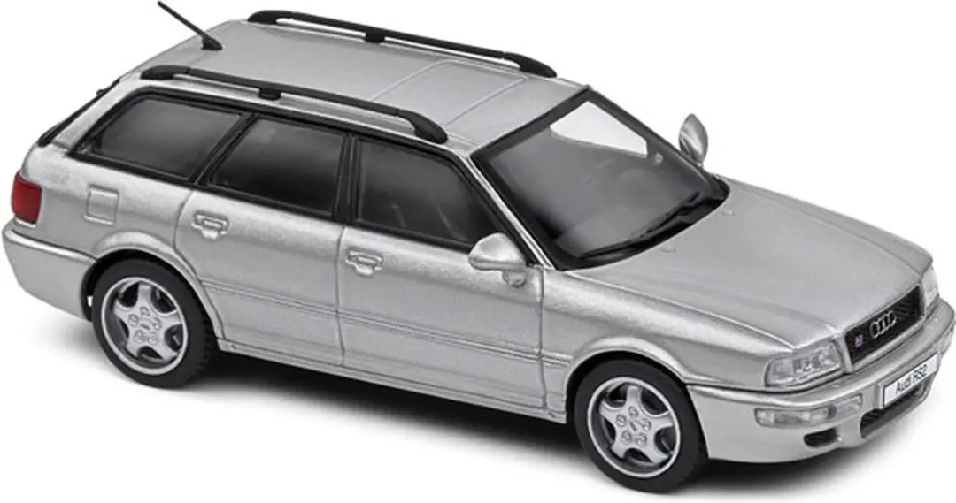 Audi Avant RS2 1995 - 1:43 Solido - Grijs - afbeelding 5 van 6