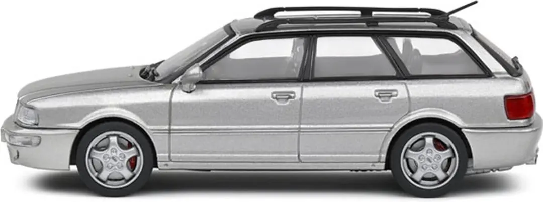 Audi Avant RS2 1995 - 1:43 Solido - Grijs - afbeelding 3 van 6