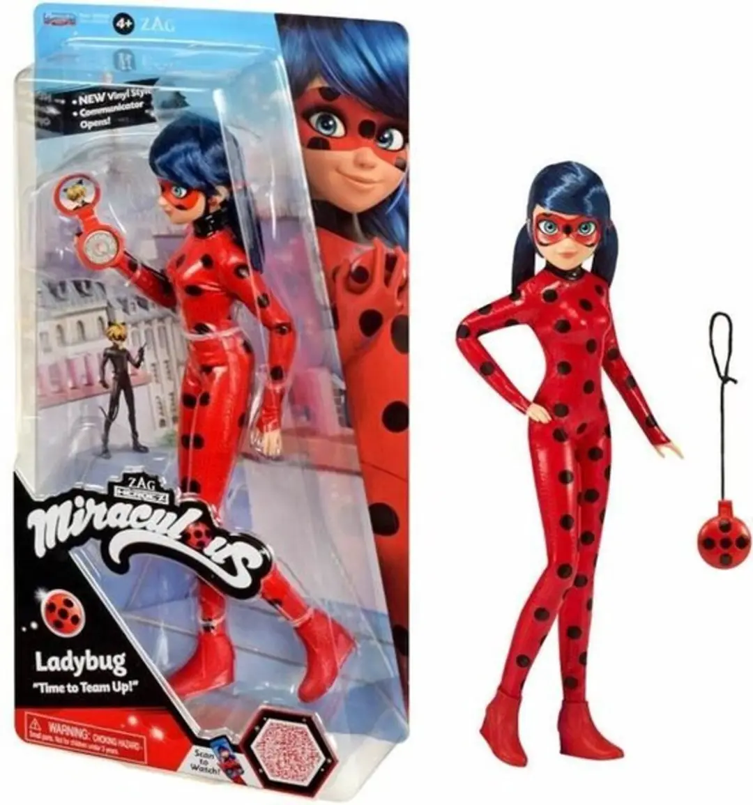 Bandai Wonderbaarlijk Lieveheersbeestje Kostuumpop 26cm
