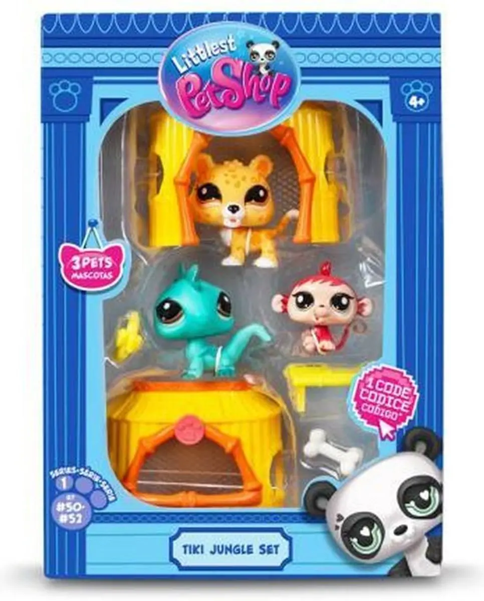 Bandai Littlest Pet Shop Tiki Jungle Pack