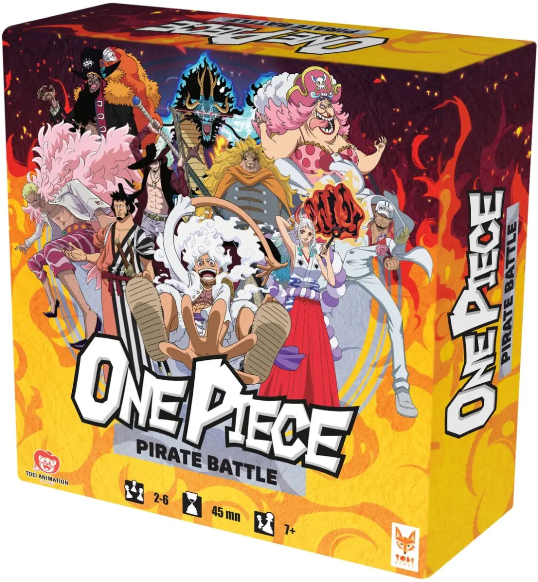 Topi Games One Piece Pirate Battle Bordspel