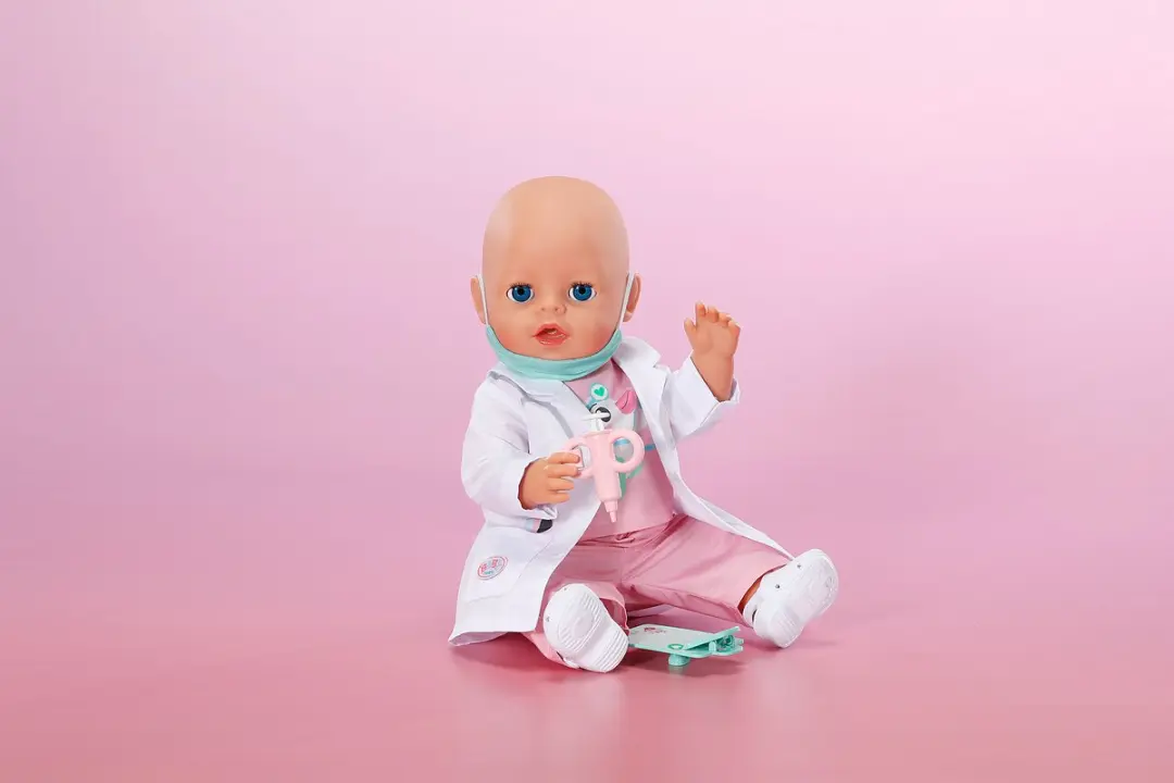 Baby Born Doktersoutfit 43cm - Meerkleurig - afbeelding 6 van 6