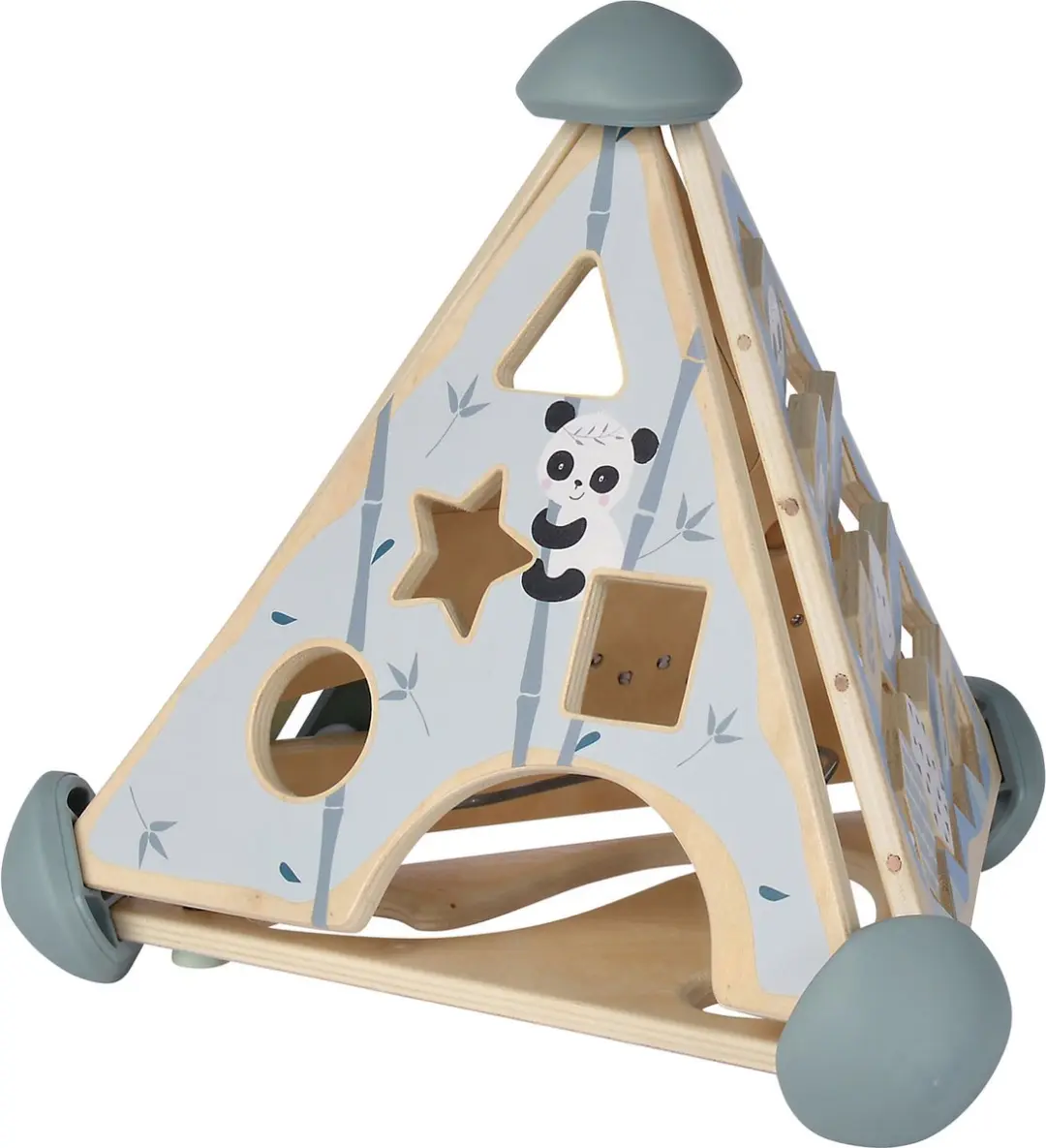 Eichhorn Houten Activiteitencentrum Piramide - Meerkleurig - afbeelding 2 van 4