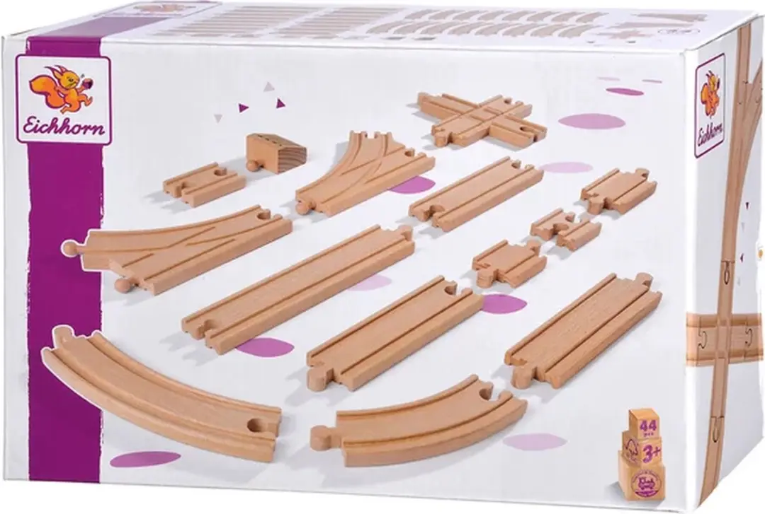 Eichhorn Houten Trein Rails 100006405 - afbeelding 6 van 6