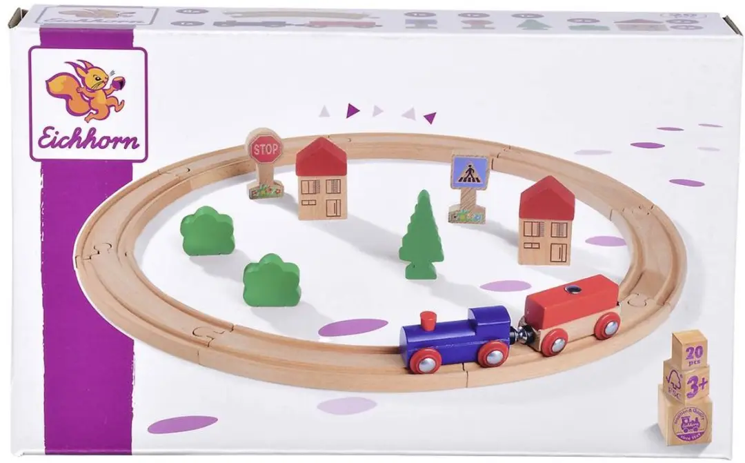 Eichhorn Houten Trein Ovaal 100006200 - afbeelding 6 van 6