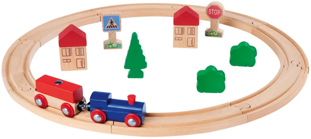 Eichhorn Houten Trein Ovaal 100006200