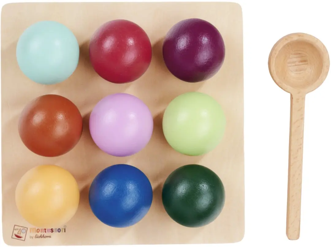 Eichhorn Montessori Sorteerballen 9-delig