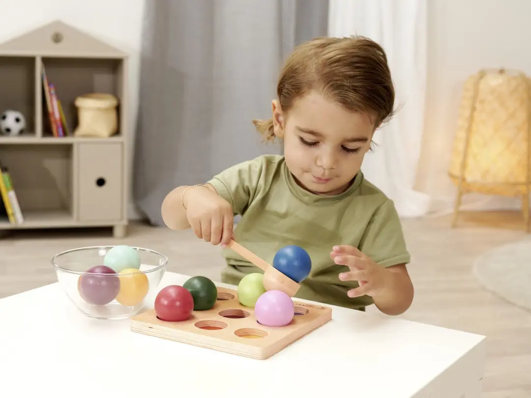 Eichhorn Montessori Sorteerballen 9-delig - 11-delige set - afbeelding 2 van 4