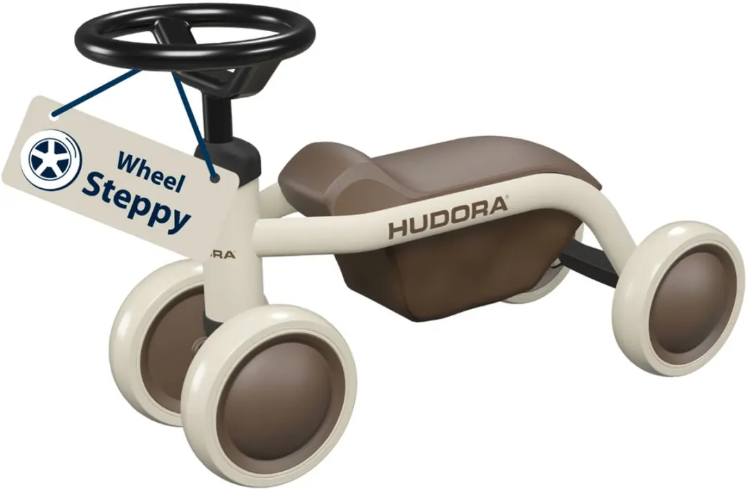 Hudora loopfiets Steppy 6 inch mocha