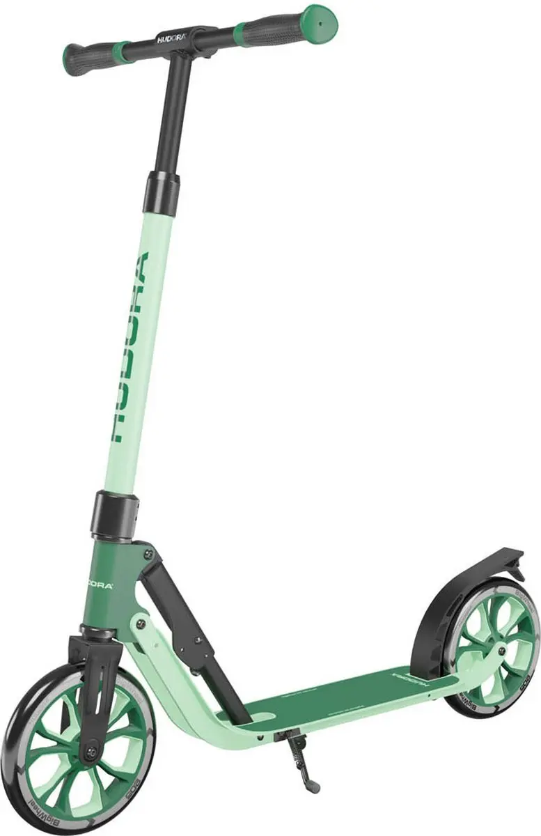 Hudora BigWheel 205 Advanced Scooter 205mm - Pine Groen