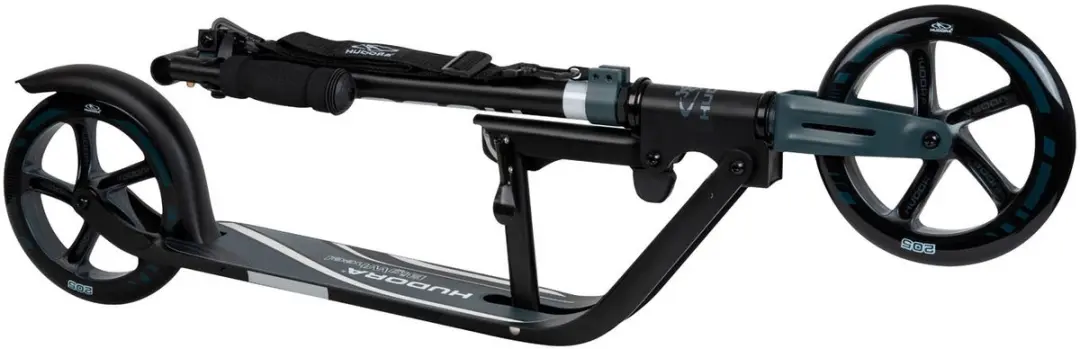 Hudora BigWheel 205 Scooter Step - Zwart