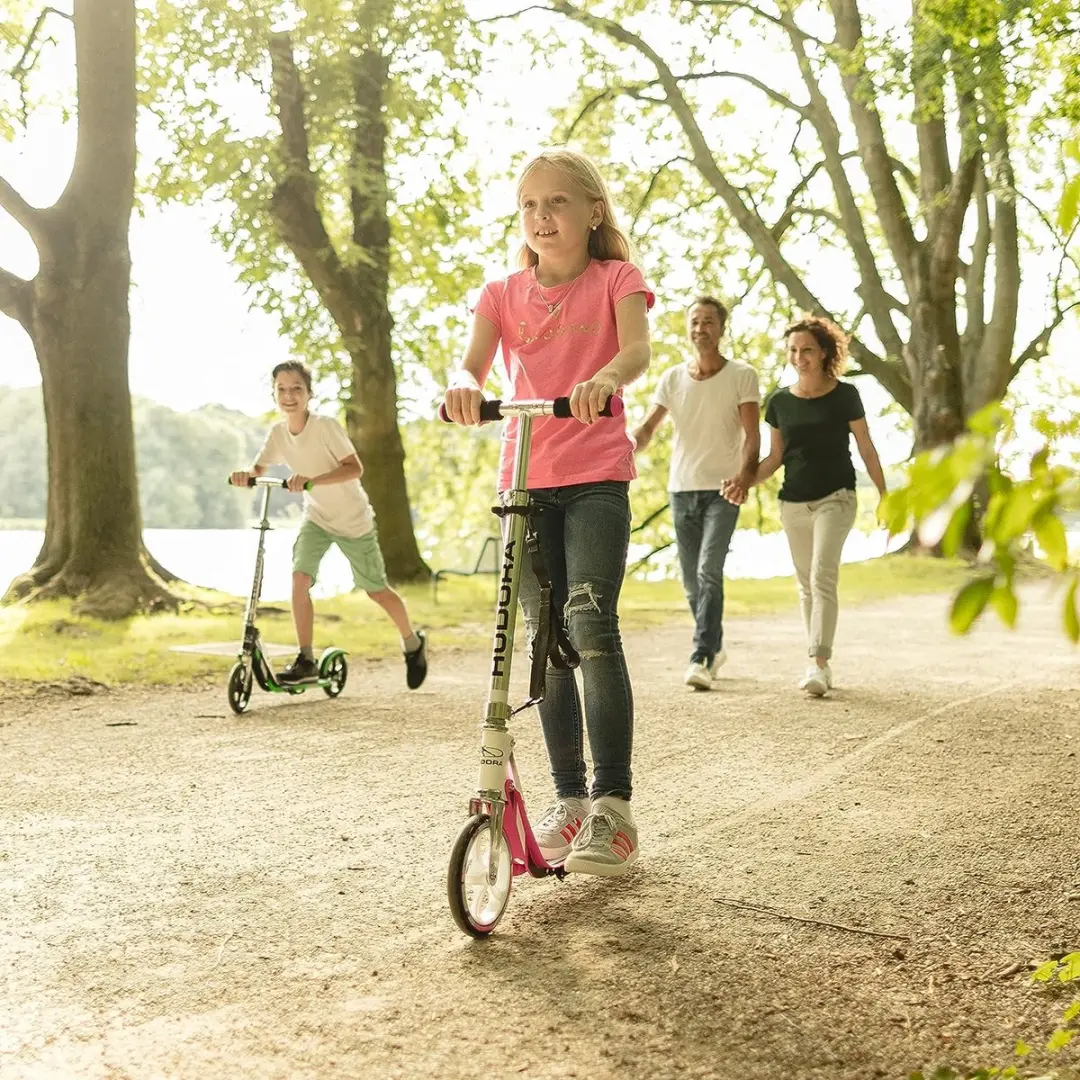 Hudora BigWheel 205 Scooter - Roze