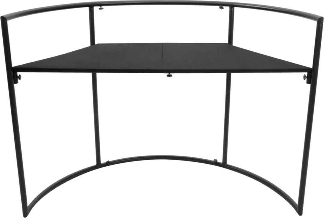 Omnitronic Curved Mobile Event Stand - DJ-tafel - Zwart - afbeelding 6 van 6
