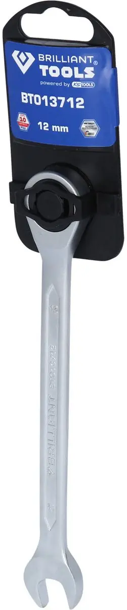 Brilliant Tools BT013712 Ratelringsteeksleutel 12mm - afbeelding 3 van 4