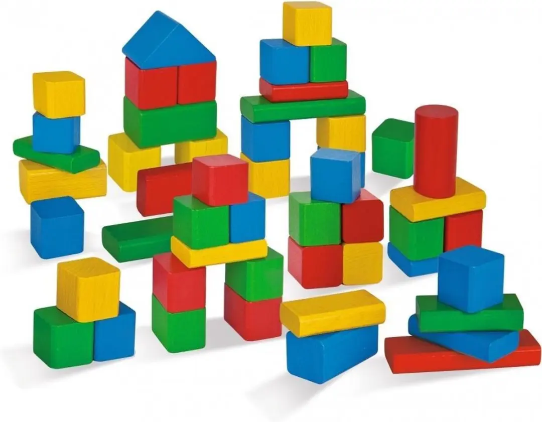 Eichhorn Heros Houten Blokken 50 Stuks - Multicolor - afbeelding 6 van 6