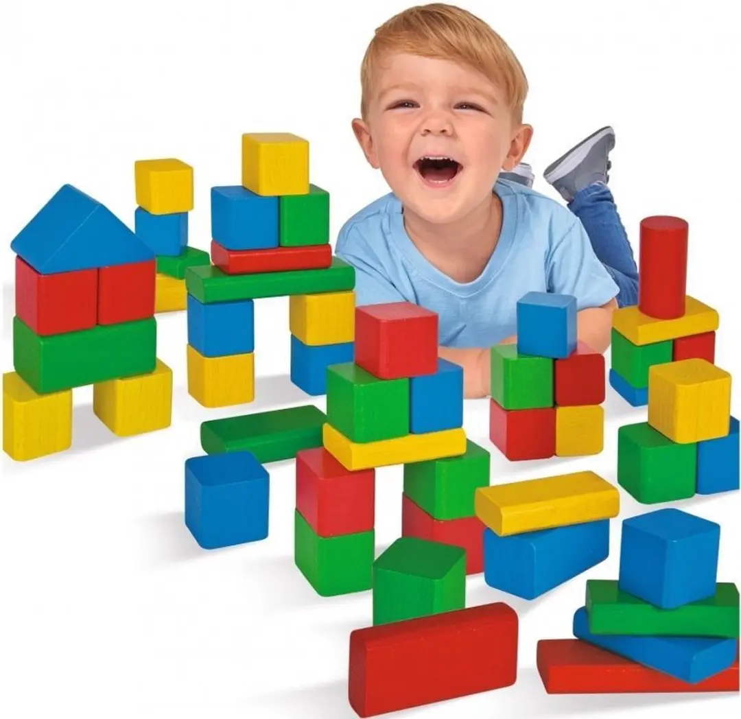 Eichhorn Heros Houten Blokken 50 Stuks - Multicolor - afbeelding 4 van 6