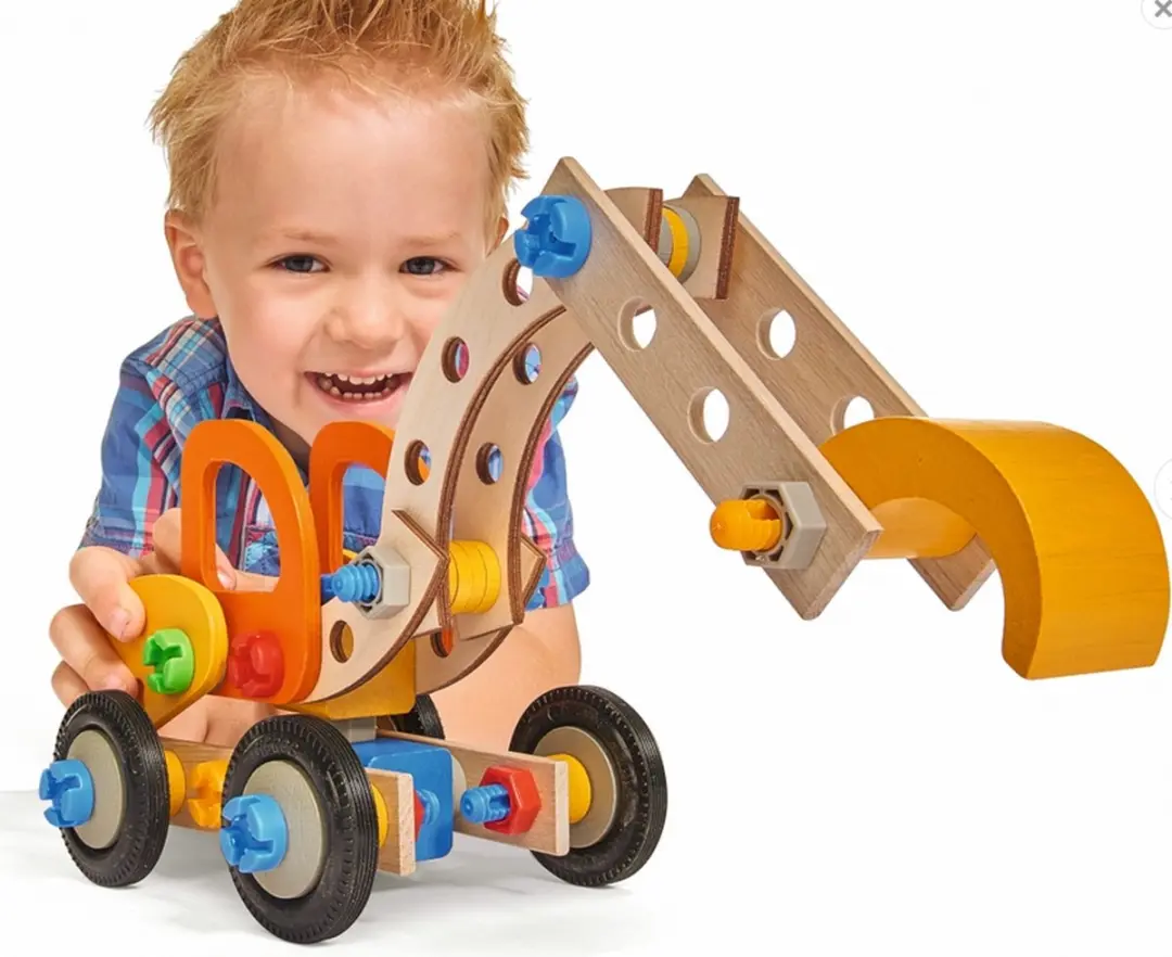 Eichhorn Constructor Constructieset 90-delig - 3 Modellen - Meerkleurig - afbeelding 3 van 6