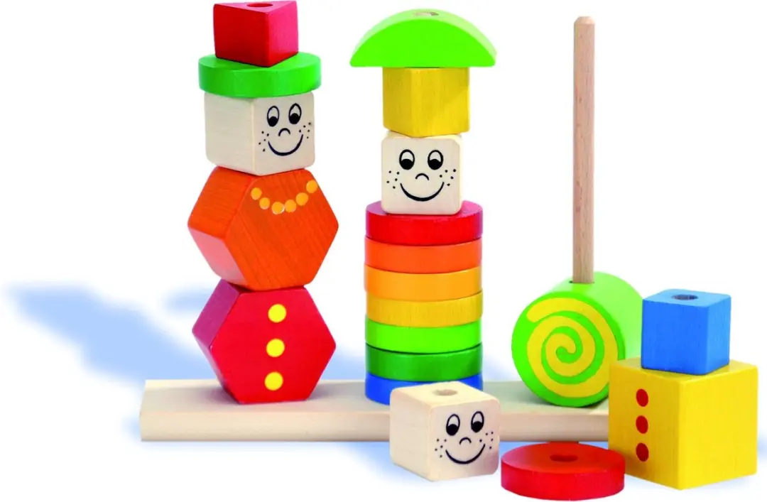 Eichhorn Heros Figure Stacking Puzzle 21 Stuks