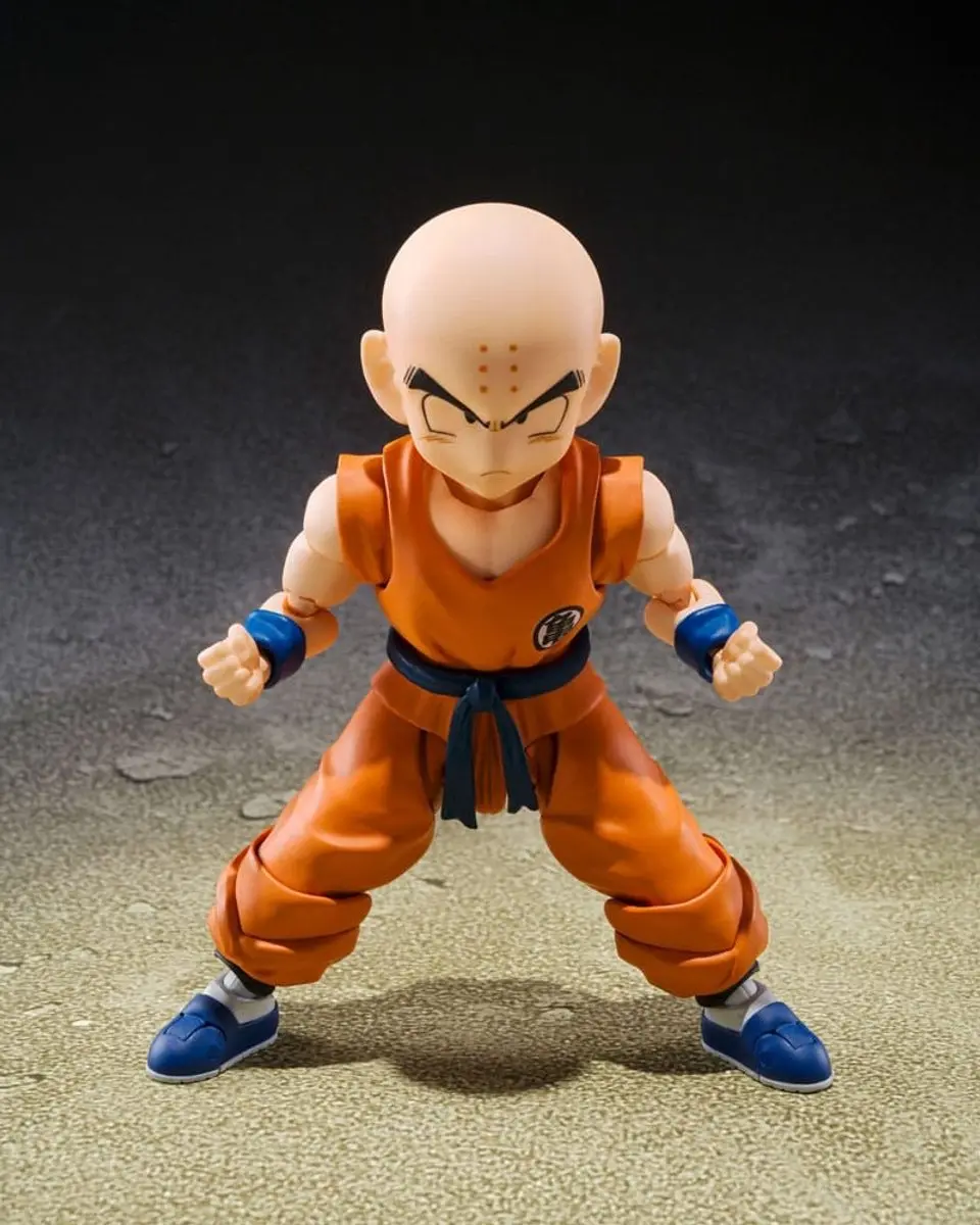 Bandai S.H.Figuarts Krillin & Son Goku Action Figures