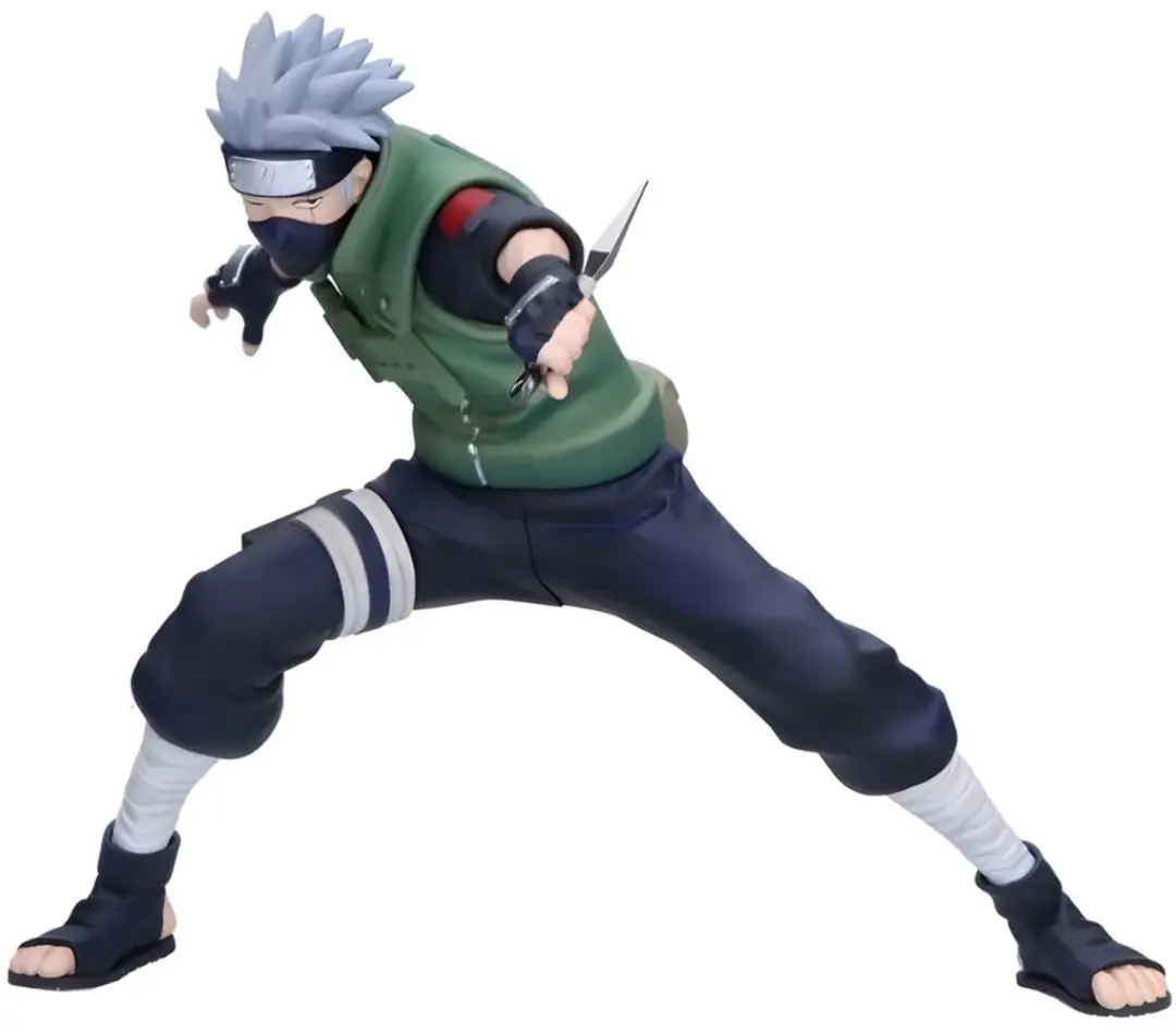 Bandai Naruto Kakashi Hatake Poseerfiguur - Multicolor