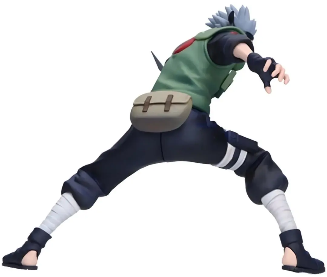 Bandai Naruto Kakashi Hatake Poseerfiguur - Multicolor