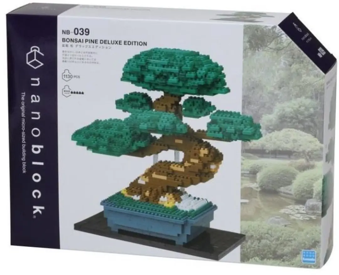 Bandai Nanoblock NBC039 Bonsai Deluxe Bouwset - 1130 Stukken