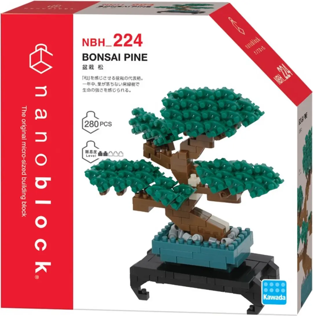 Bandai Nanoblock Bonsai NBC224 Bouwset - 280 Stukken