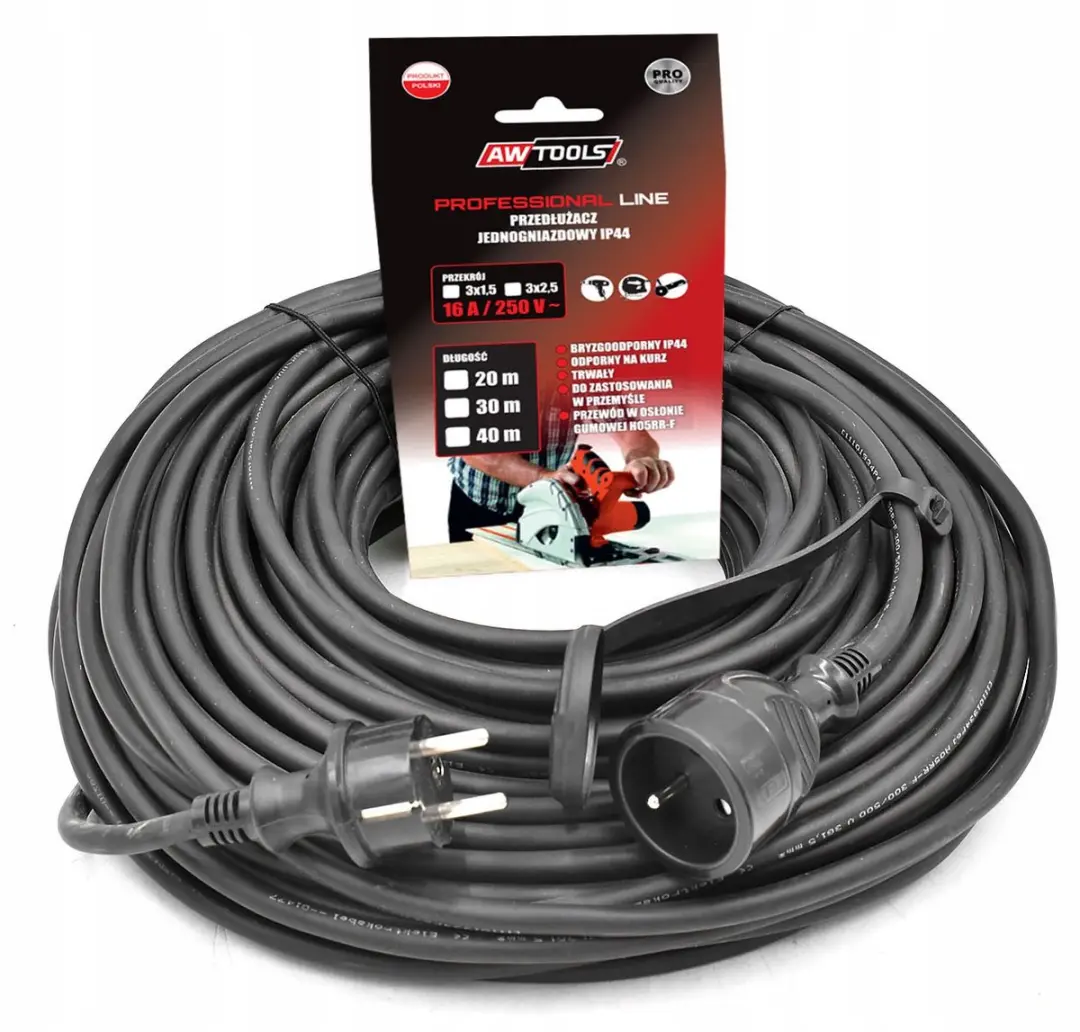 AWTOOLS AW70241 Kabelhaspel 40m