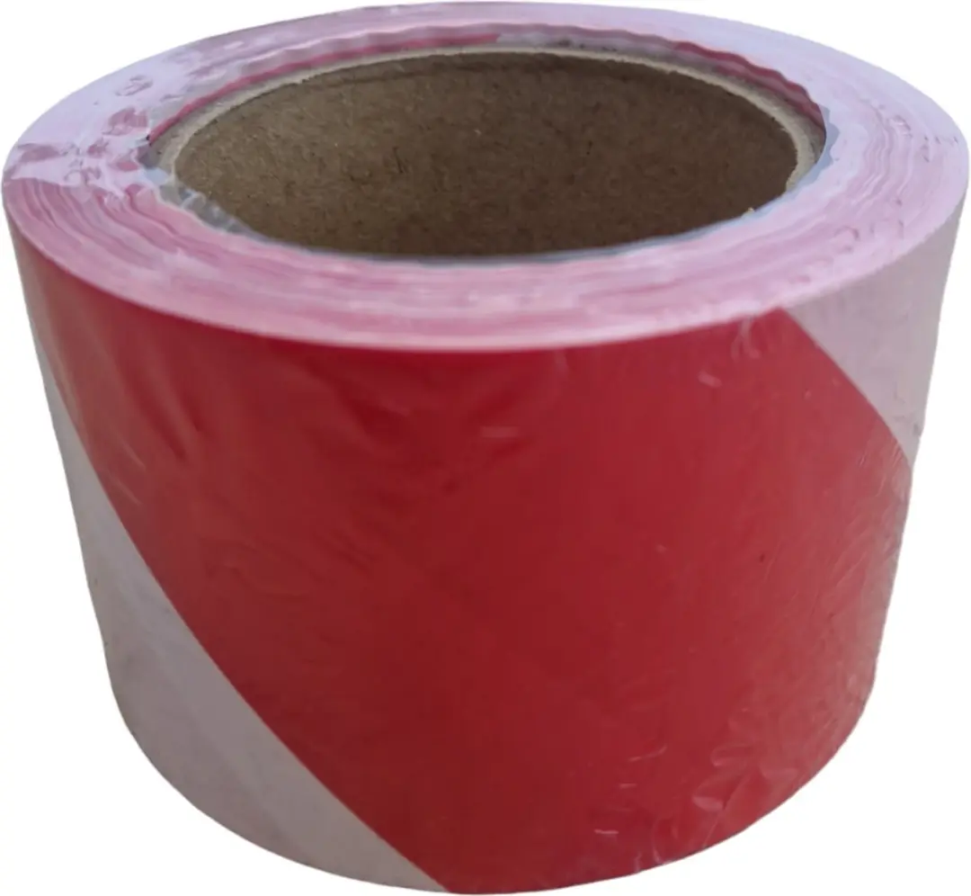 Afzetlint rood wit 100 meter