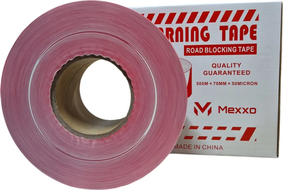 Afzetlint rood wit 500 meter
