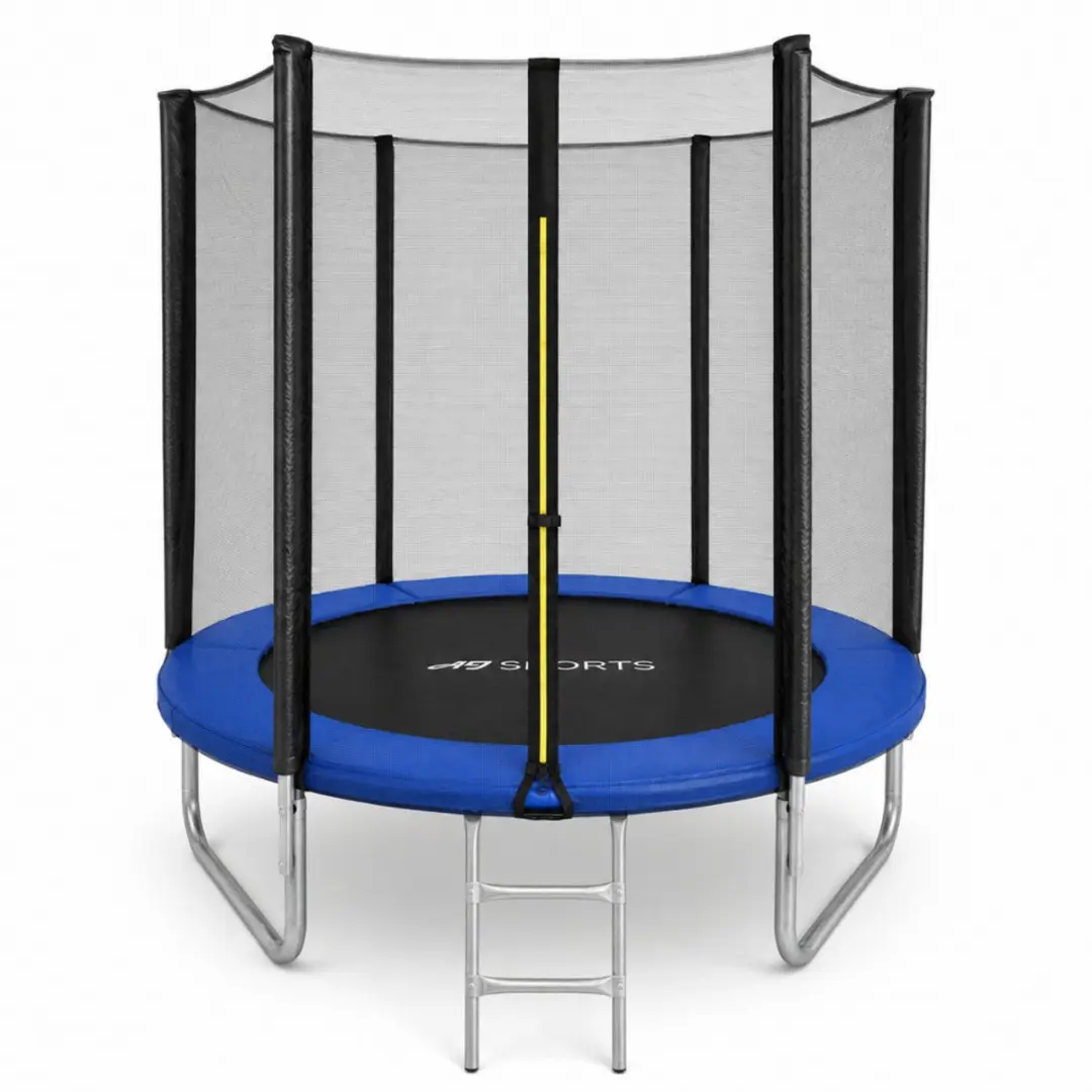 AJ-Sports Kindertrampoline ø 183cm met veiligheidsnet en ladder