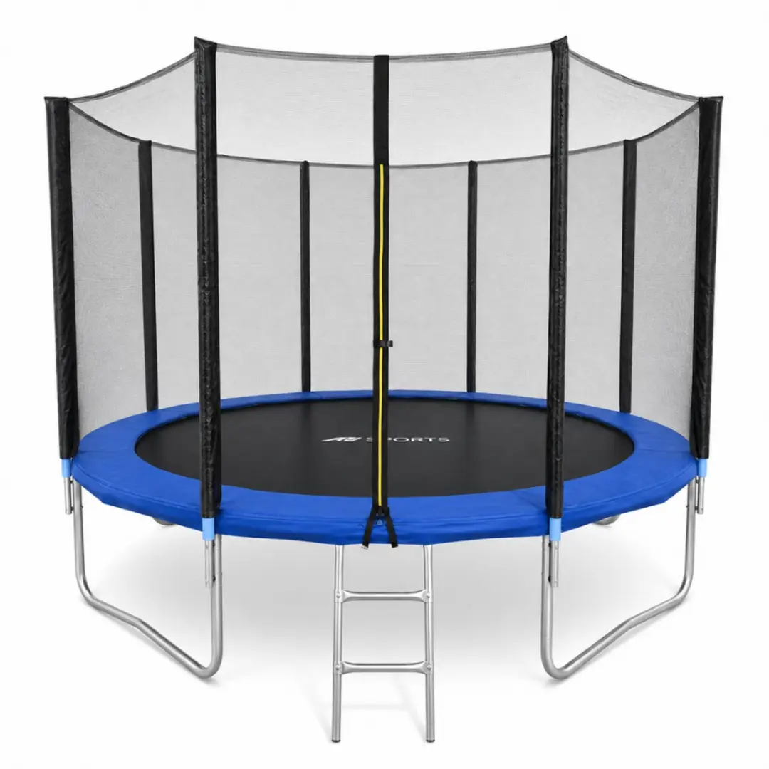 AJ-Sports Kindertrampoline ø 305cm met veiligheidsnet en ladder