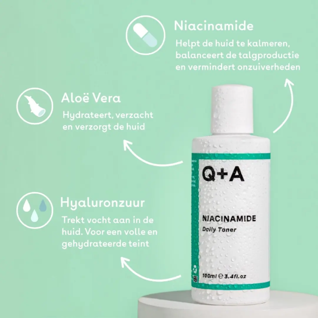 Q+A Niacinamide Daily Toner 100ml
