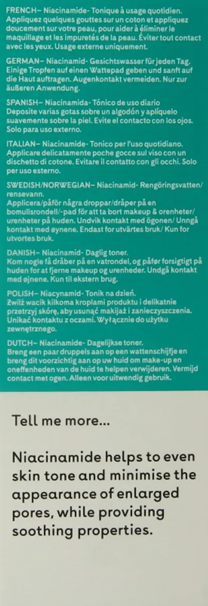 Q+A Niacinamide Daily Toner 100ml
