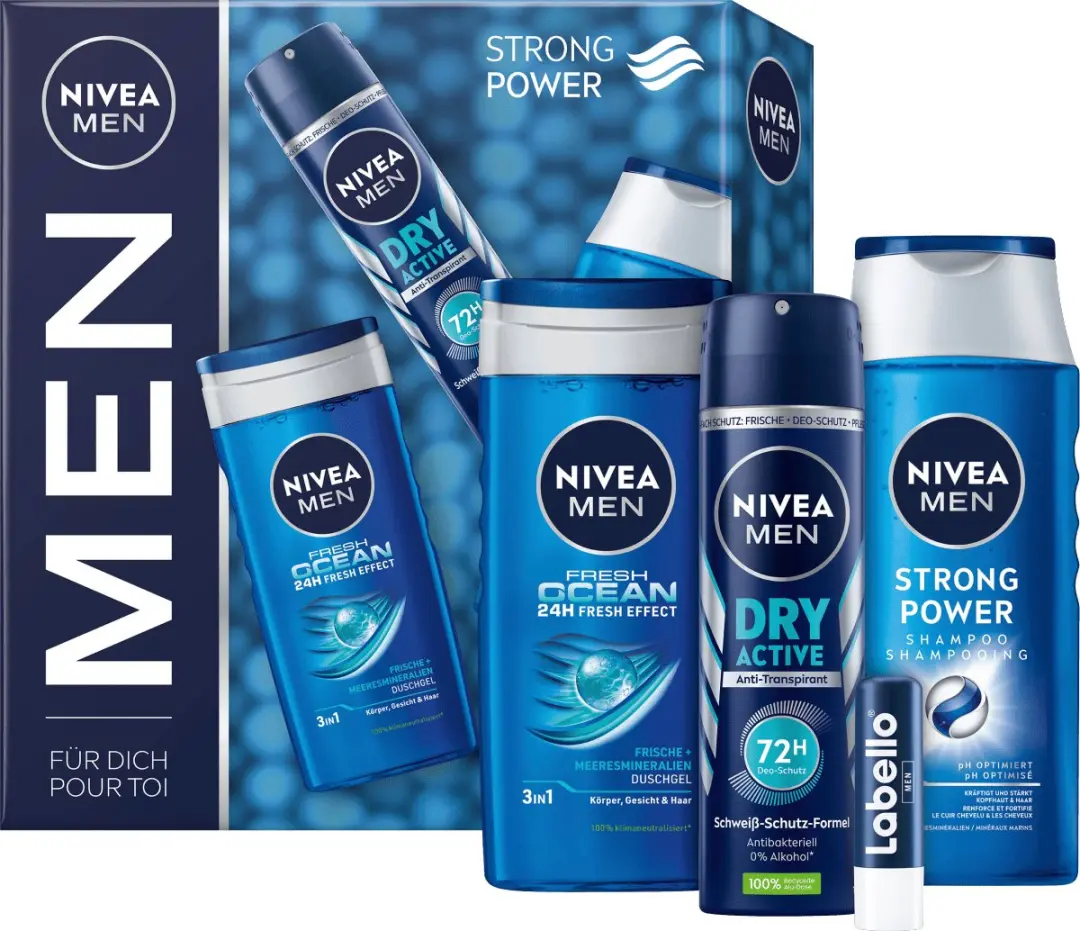 Nivea Strong Power Geschenkset