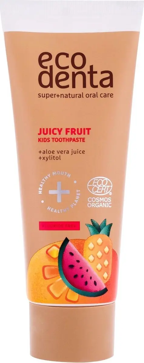 Ecodenta Organic Kids Tandpasta Sappig Fruit 75ml