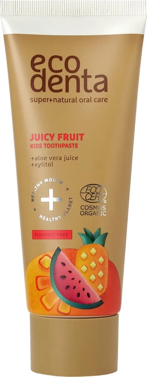 Ecodenta Organic Kids Tandpasta Sappig Fruit 75ml