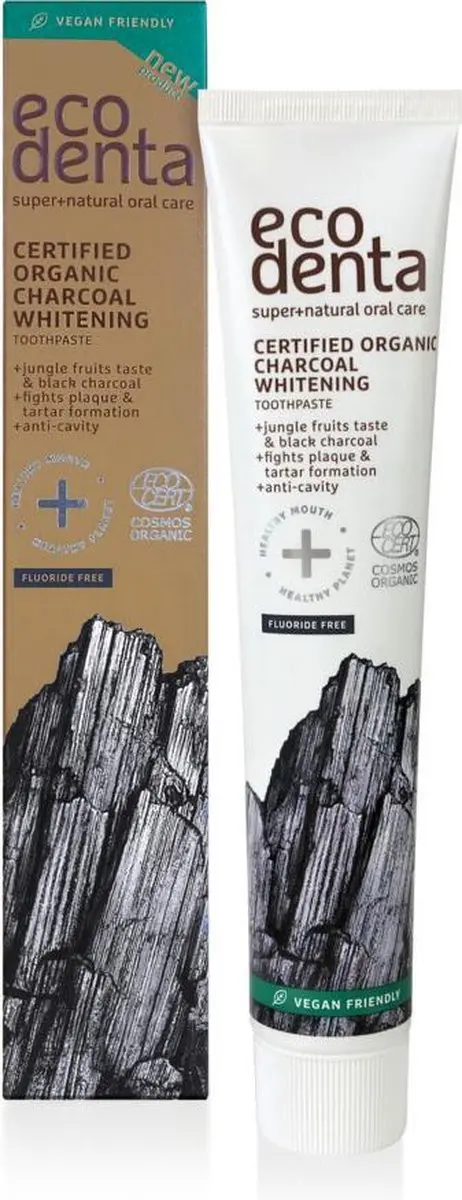 Ecodenta Organic Charcoal Tandpasta 75ml