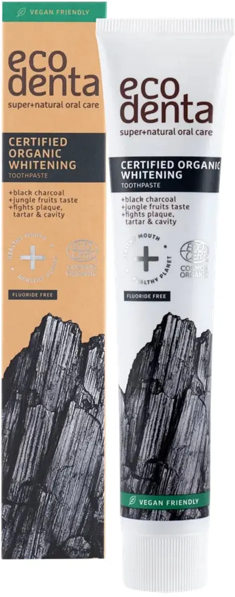 Ecodenta Organic Charcoal Tandpasta 75ml