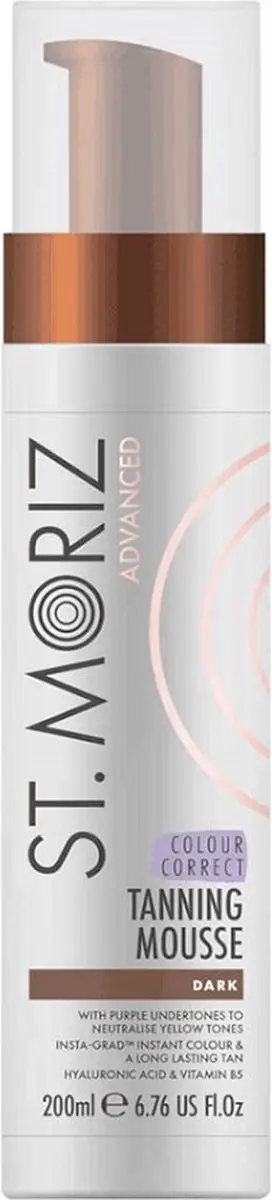St. Moriz Tanning Mousse Colour Corrector #dark 200 Ml