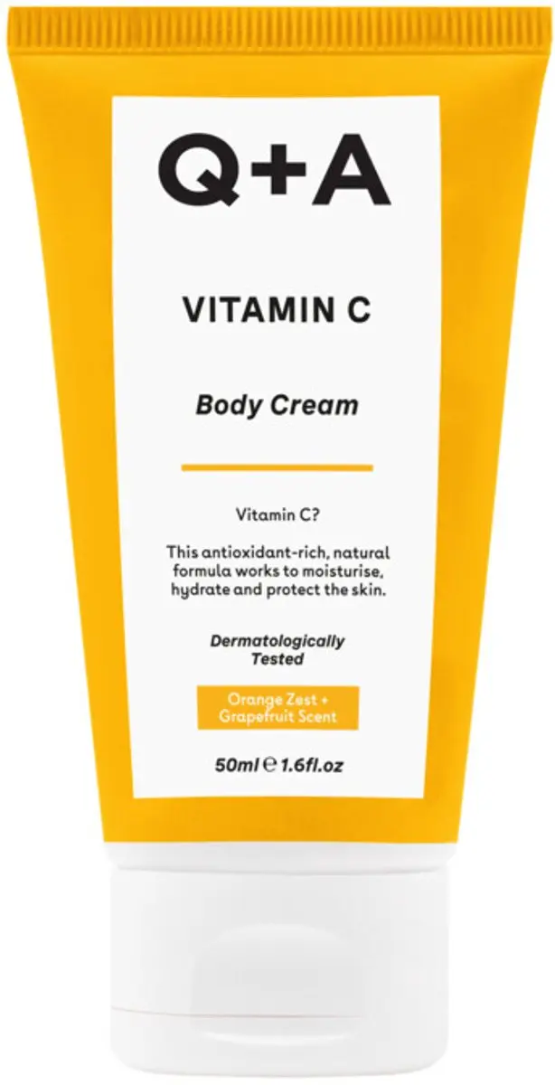 Q+A Mini Body Cream Vitamin C