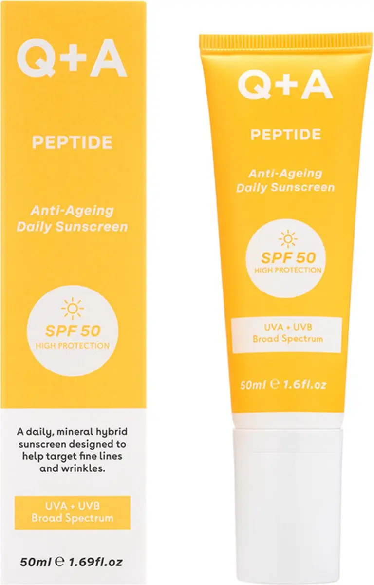 Q+A Face Sunscreen SPF 50 Renewing 50ml