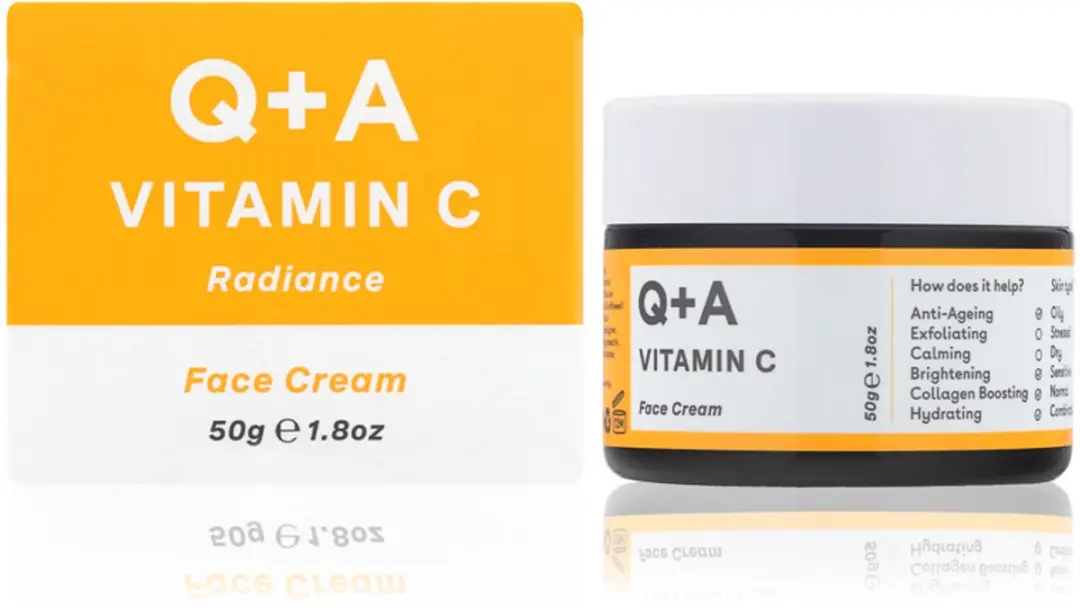 Q+A Vitamin C Radiance Gezichtscrème 50g